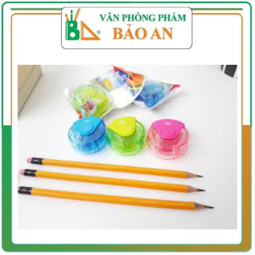 Gọt Bút Chì Màu Deli 0554, nhiều màu sắc.