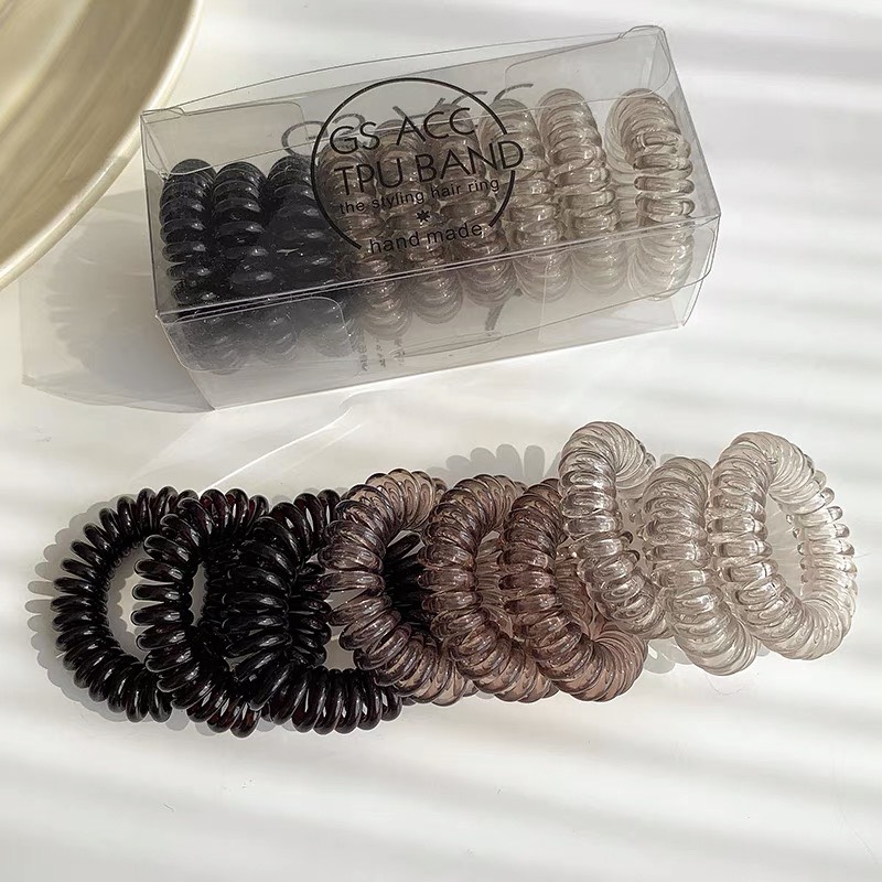 SET 3 CÁI CỘT TÓC LÒ XO PHONG CÁCH HÀN QUỐC
