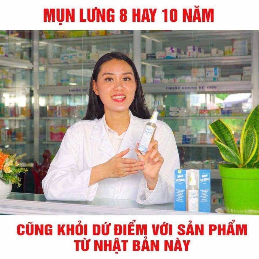 Mụn Lưng Mụn Ngực Men Vi Sinh Tavida
