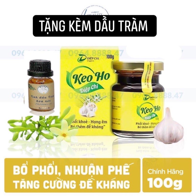 Keo ho Diệp Chi hết ho tan đờm + tặng dầu tràm