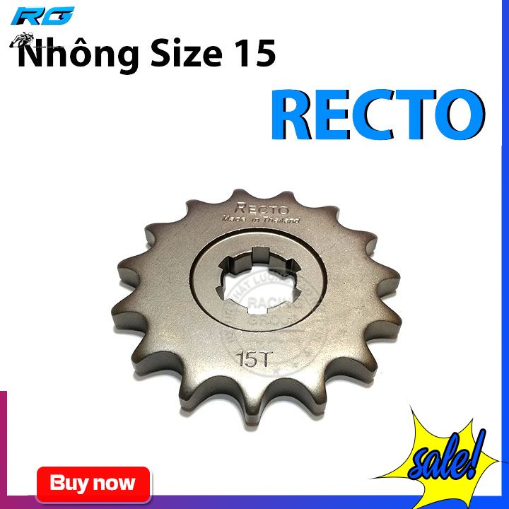 [HCM]Nhông Recto Size 15 Gắn Cho Các Dòng Yamaha