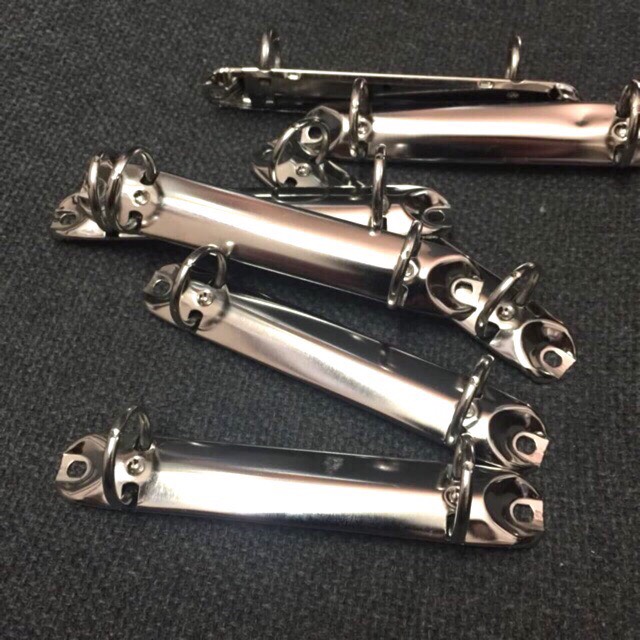Combo 10 khóa 2 còng nhẫn/khóa 2 còng chữ D Inox