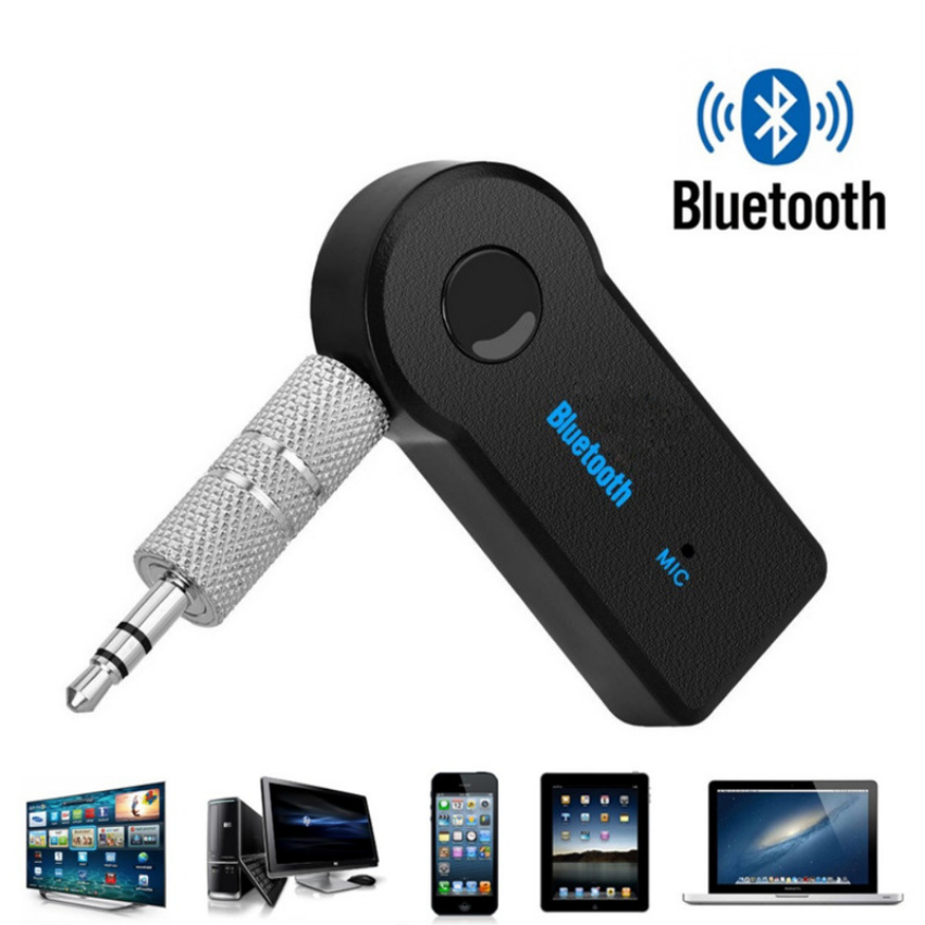 Usb tạo Bluetooth cho dàn âm thanh xe hơi amply loa Car Bluetooth (Đen)