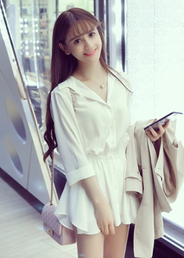 Áo Sơ Mi Nữ Dáng Dài Che Quần Cá Tính SM013 Shop Mây