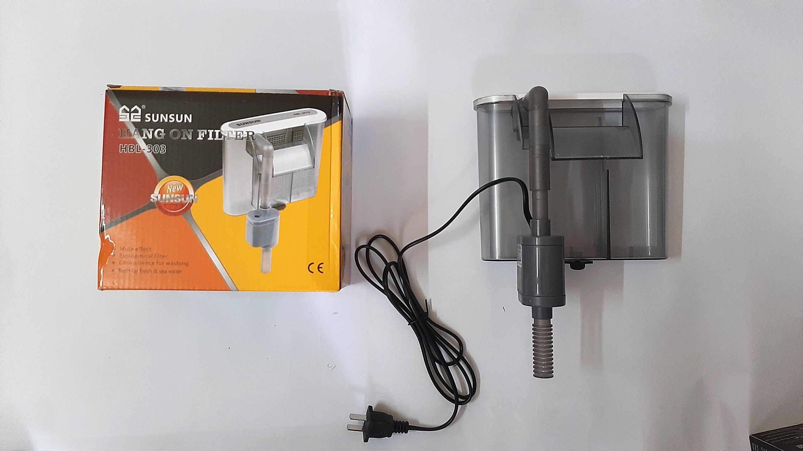 Lọc thác sunsun HBL 303 cho bể cá dài 30 - 40cm