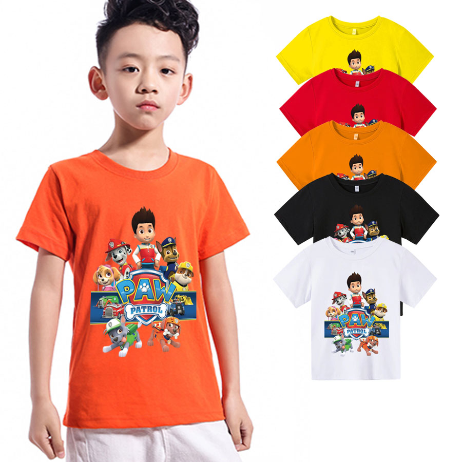 Áo thun trẻ em Biệt Đội Chó Cứu Hộ, Nhiều màu, có size người lớn, Anam Store