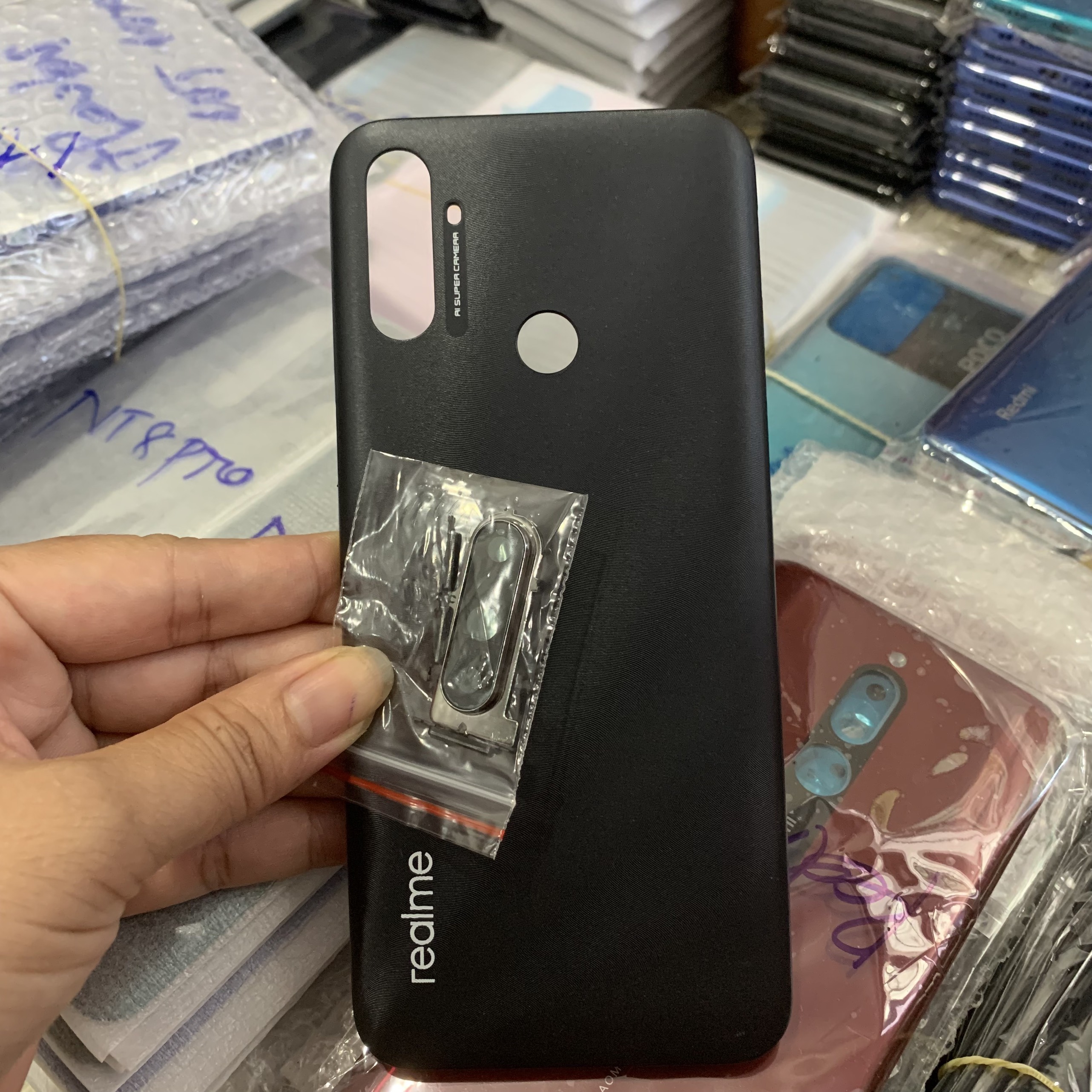 Bộ Vỏ Sườn Realme C3 Zin Hàng Cao Cấp