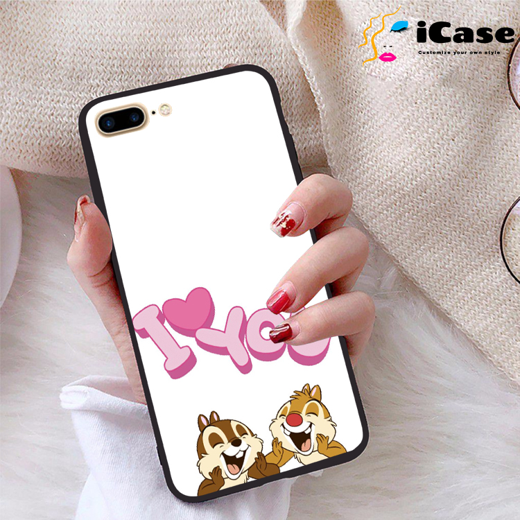 Ốp lưng iPhone 7 Plus viền dẻo TPU BST Mouse