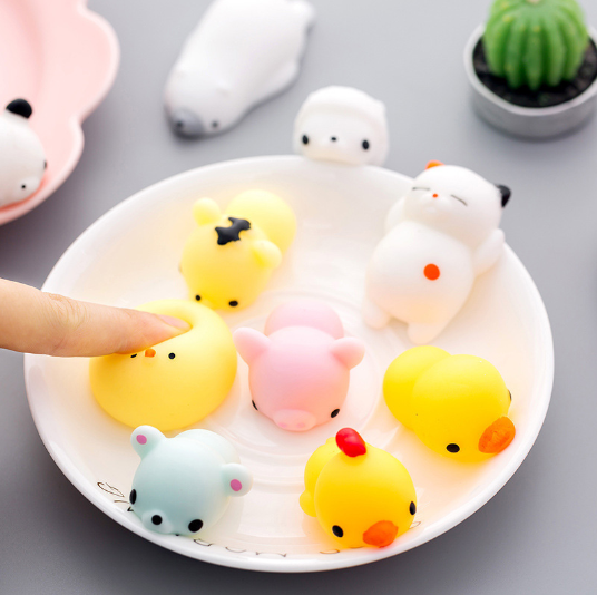 Combo thú mochi xả stress - Đồ chơi thú mochi squishy