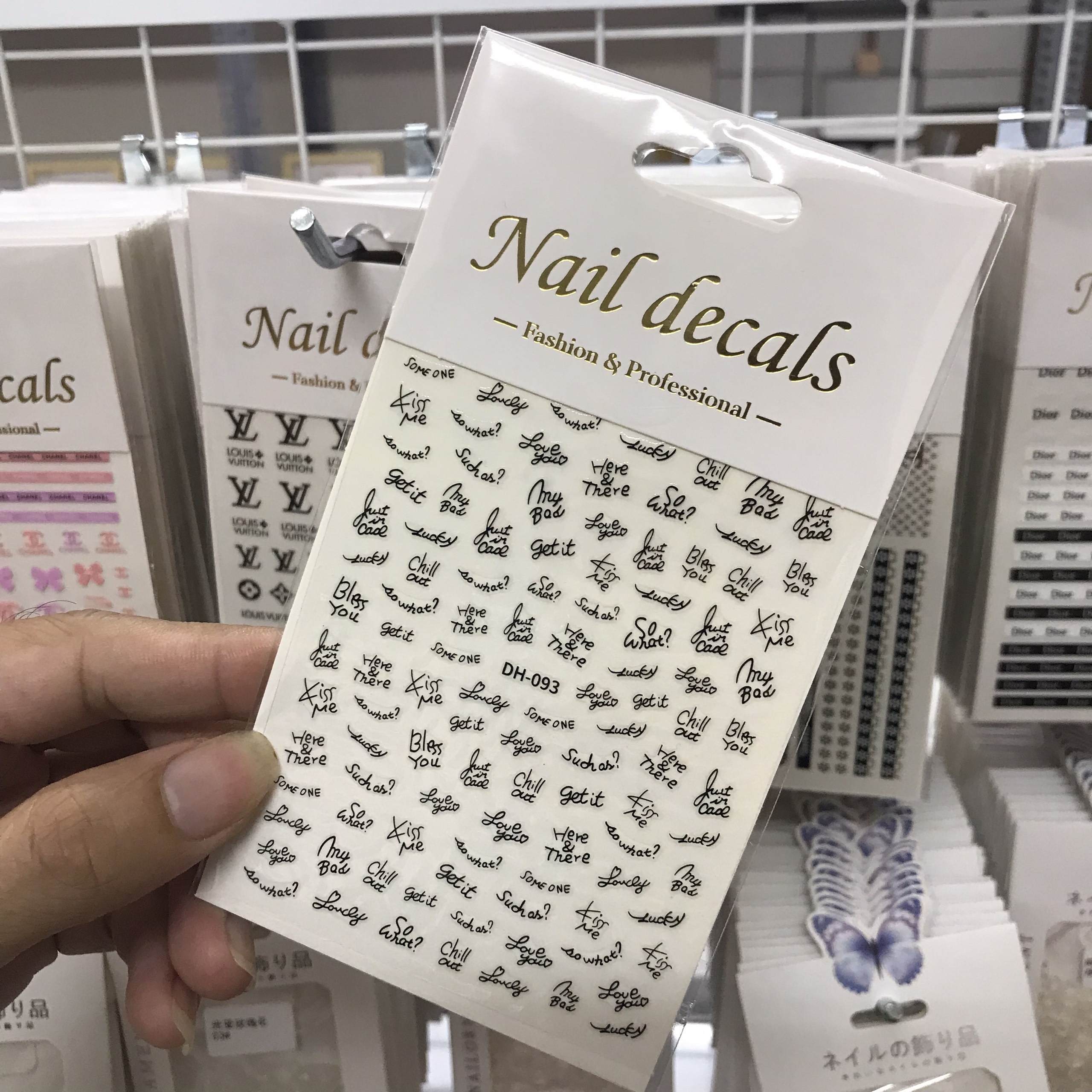 Nail sticker dán móng tay - Chân - HOT - Mini Nails