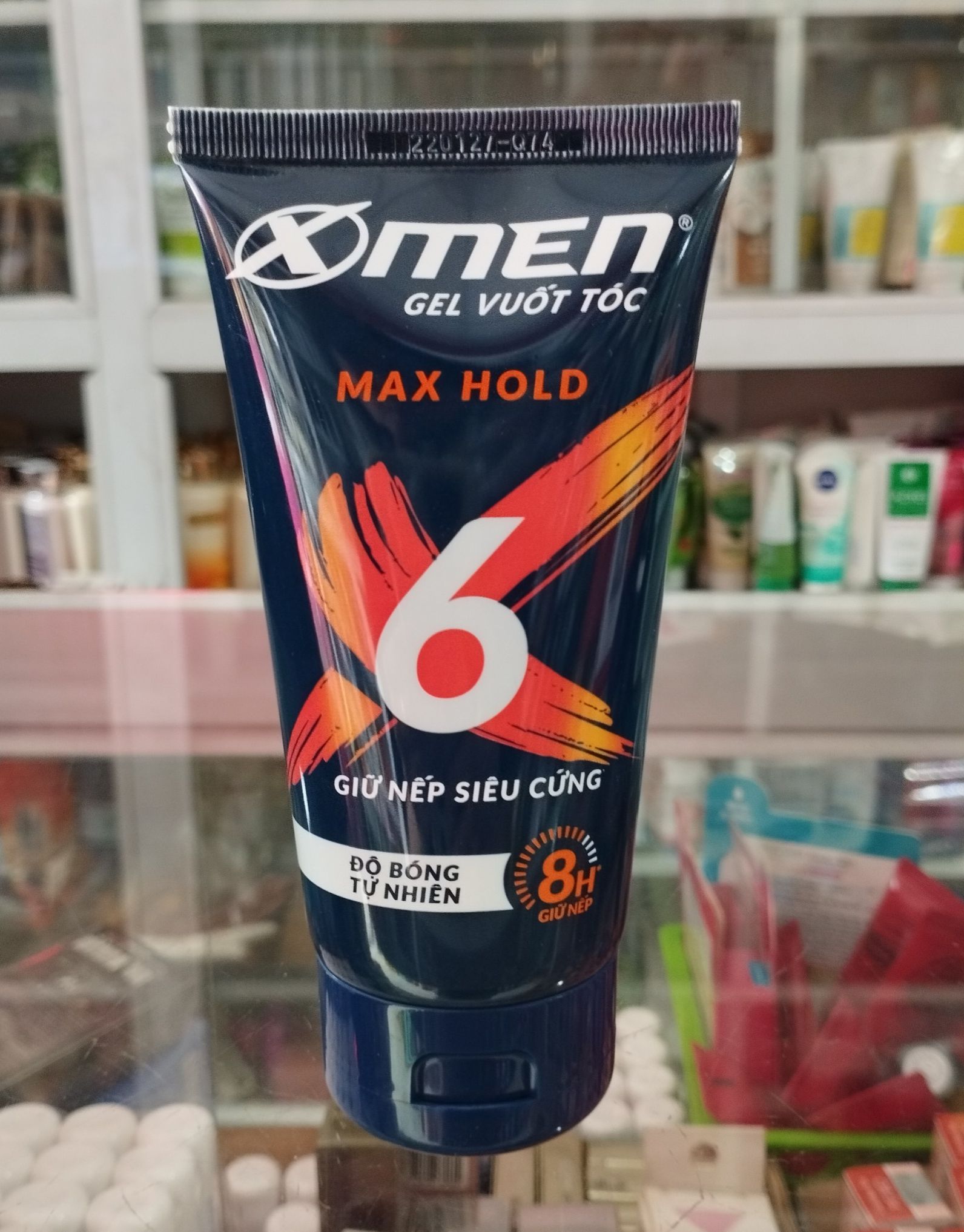 Gel vuốt tóc X-men Super Strong Hold 6/6 150gr - Siêu Cứng Tóc