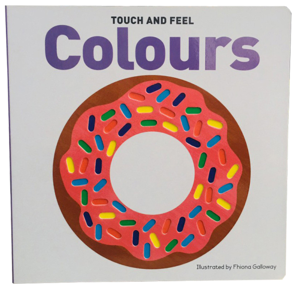 Sách Touch and Feel Board Book Colours - Á Châu Books