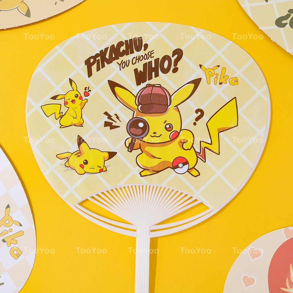 Quạt cầm tay Pikachu dễ thương cute PK0116
