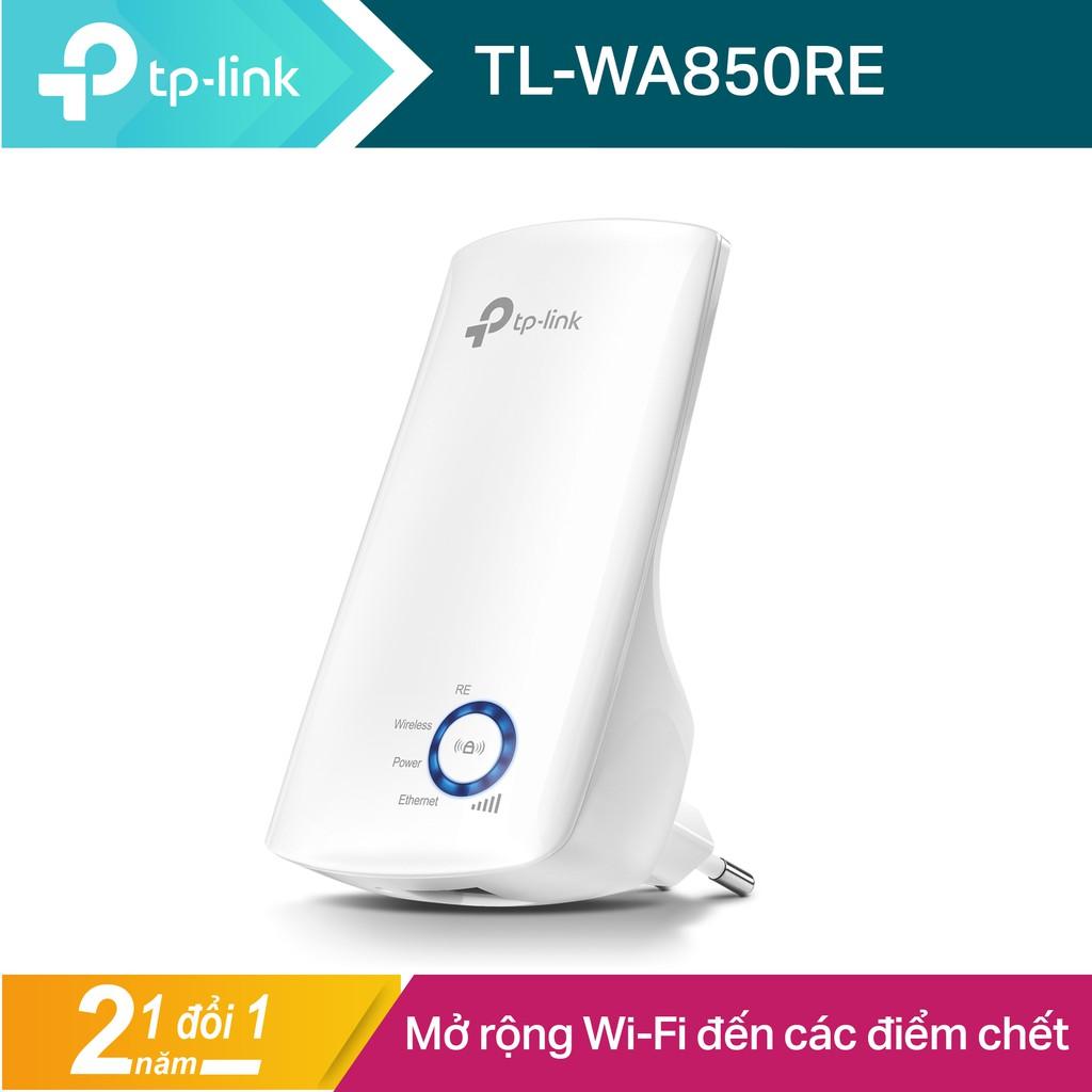 TP-Link Kích sóng wifi Wifi khong day Chuẩn N 300Mbps TL-WA854RE