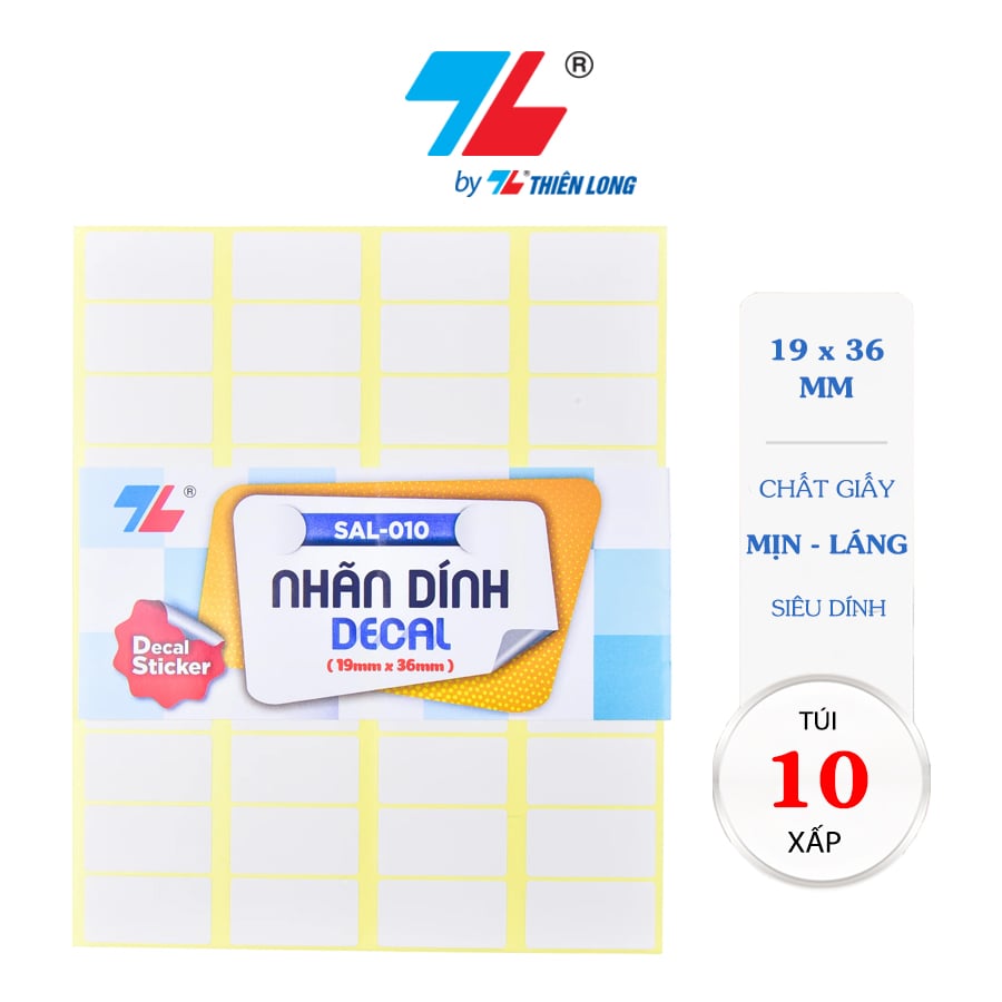 Nhãn dính decal sal-010