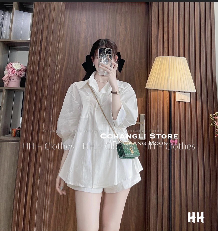 ❤️❤️ Siêu phẩm sét sơ mi quần short cực xinh 🥰🥰🥰 Dễ mặc và vô cùng thoải mái 🎉🎉🎉🎉-lđ
