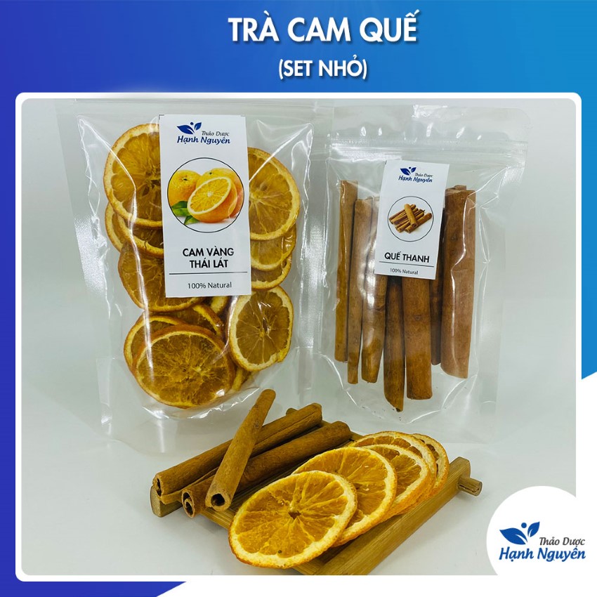 Trà Cam Quế (Set Nhỏ gồm 100g Cam lát + 50g Quế)
