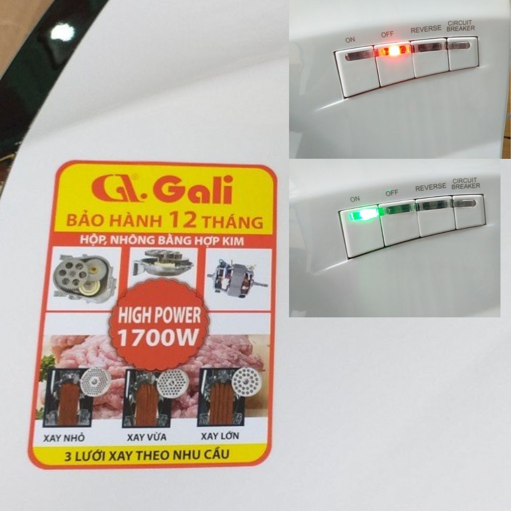 Máy xay thịt công nghiệp GALI GL-1922