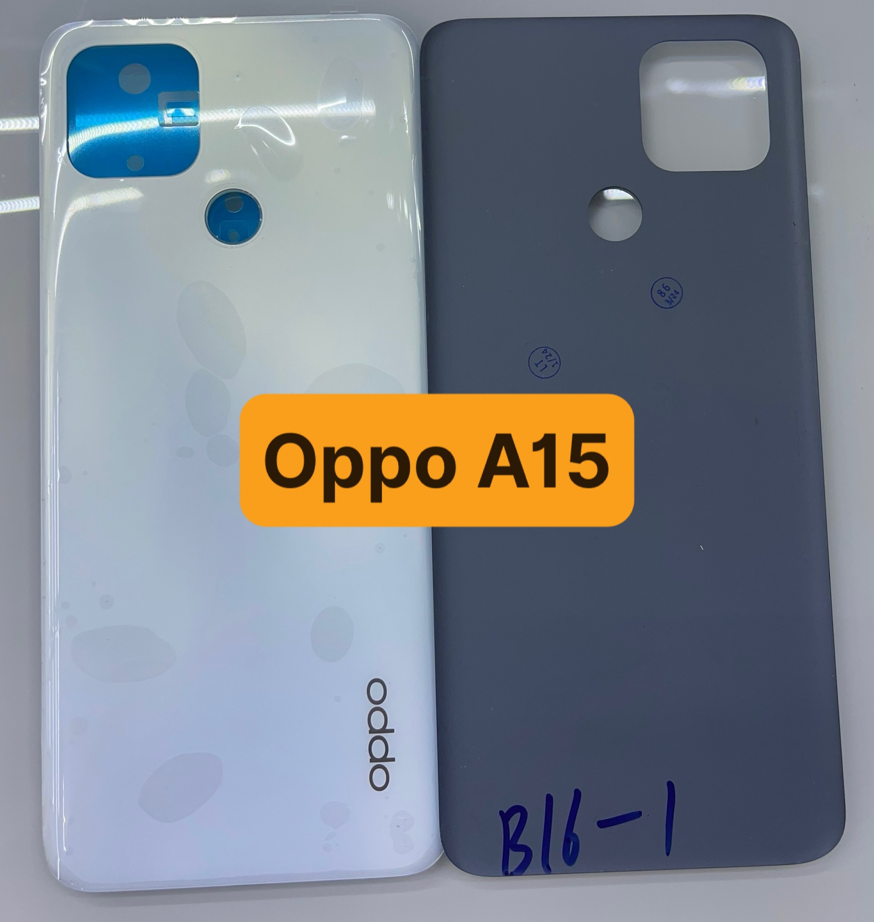 nắp lưng sau zin mới điện thoại oppo a15 / A15s