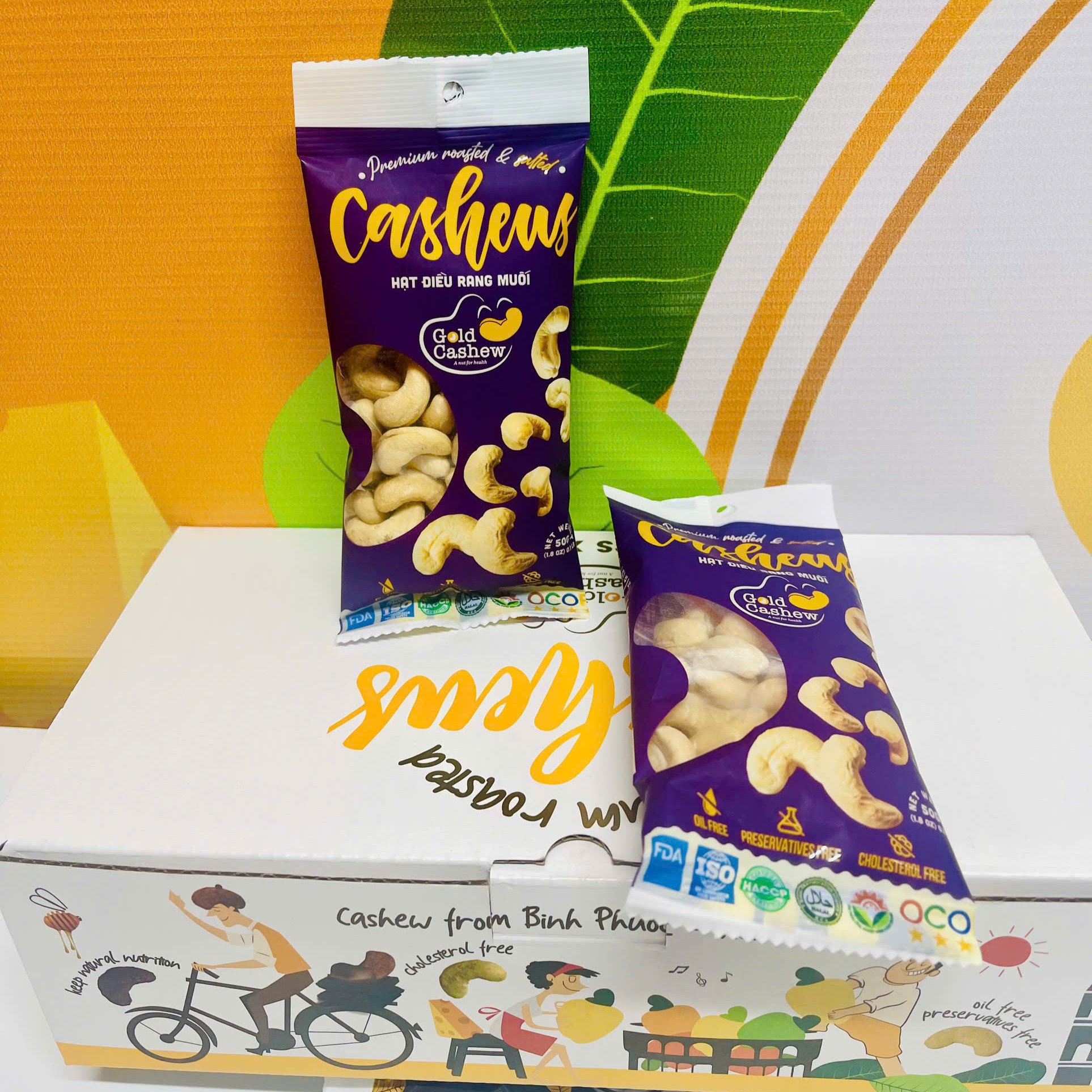 Điều Rang Muối Cao Câp 50gr