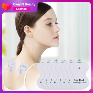 CkeyiN 10 Miếng đệm điện cực có gel tự dính trị liệu phổ quát, kích thích cơ bắp - INTL thumbnail