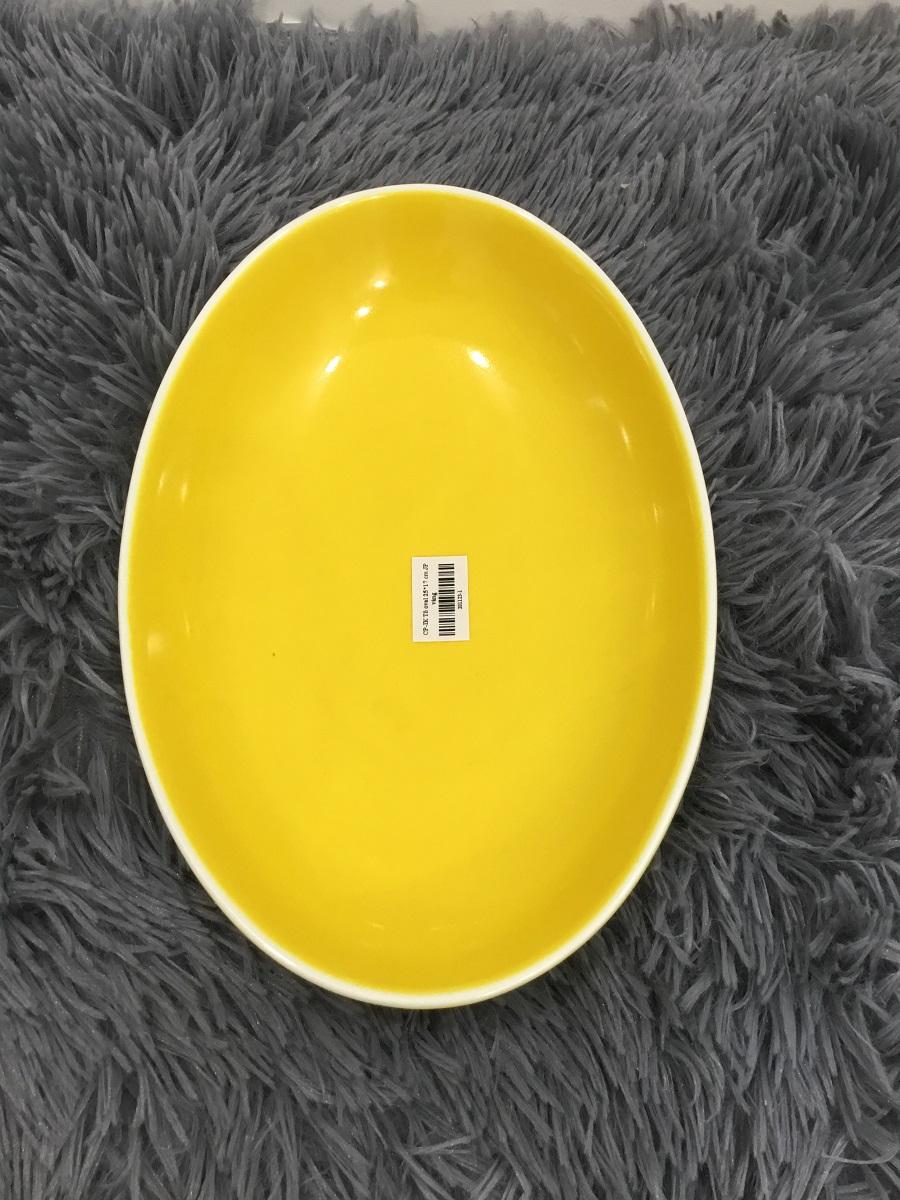 TÔ OVAL 25.5 CM - GỐM SỨ CƯỜNG PHÁT