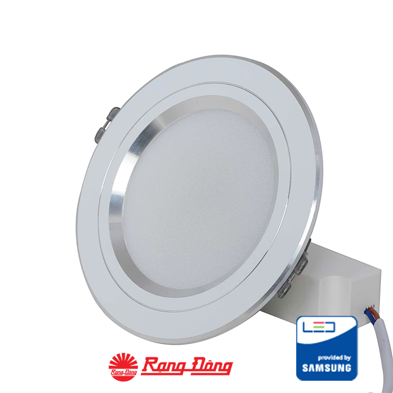 Đèn âm trần đổi màu Rạng Đông 7w (3 màu hàng chính hãng)