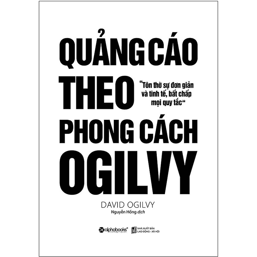 Sách - Quảng Cáo Theo Phong Cách Ogilvy