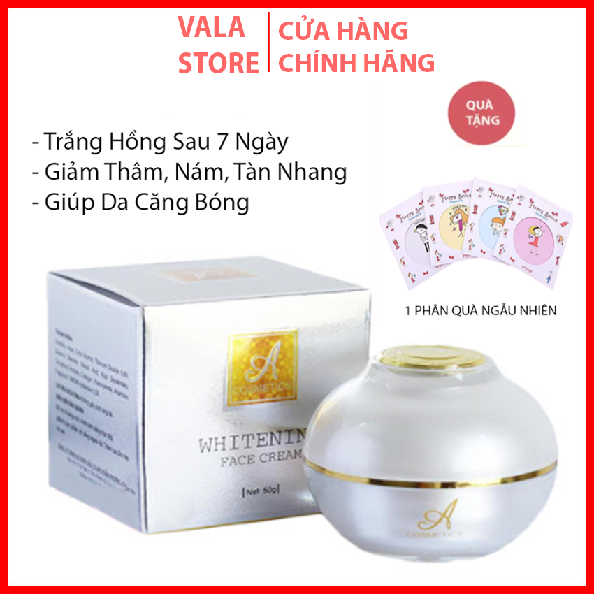 Kem Face Pháp Acosmetics dưỡng trắng da mặt 50g