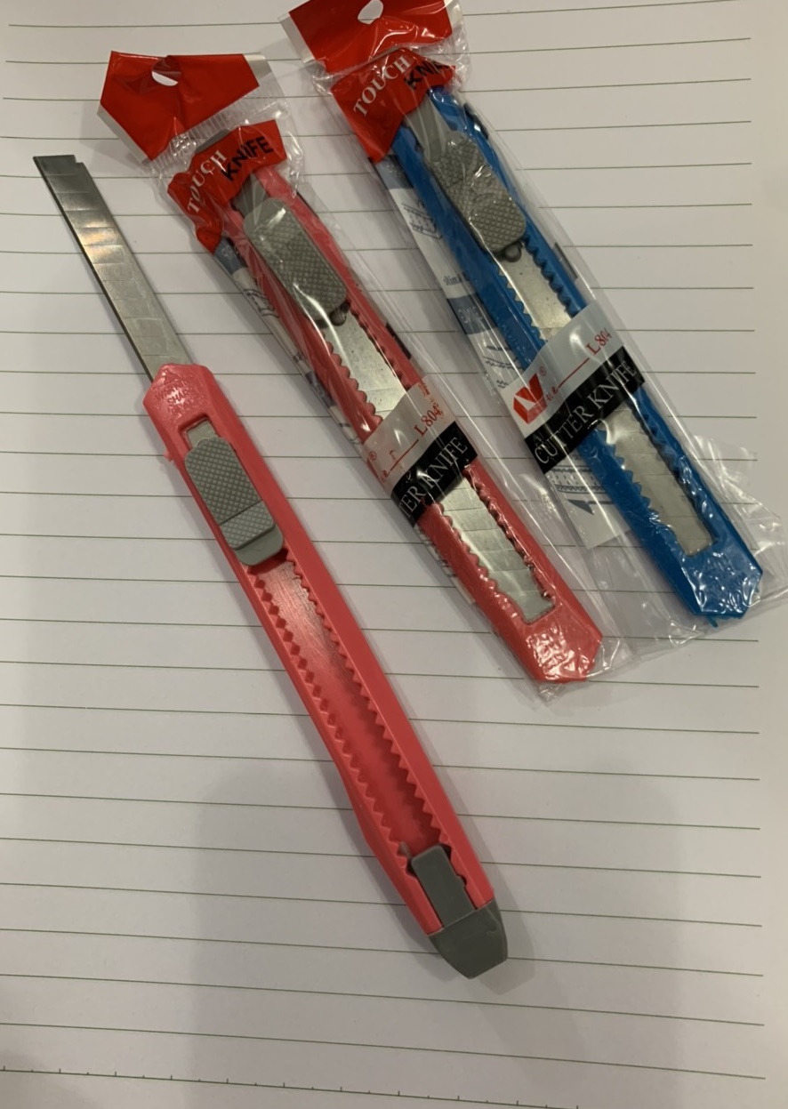 Combo 3 dao rọc giấy nhỏ L804