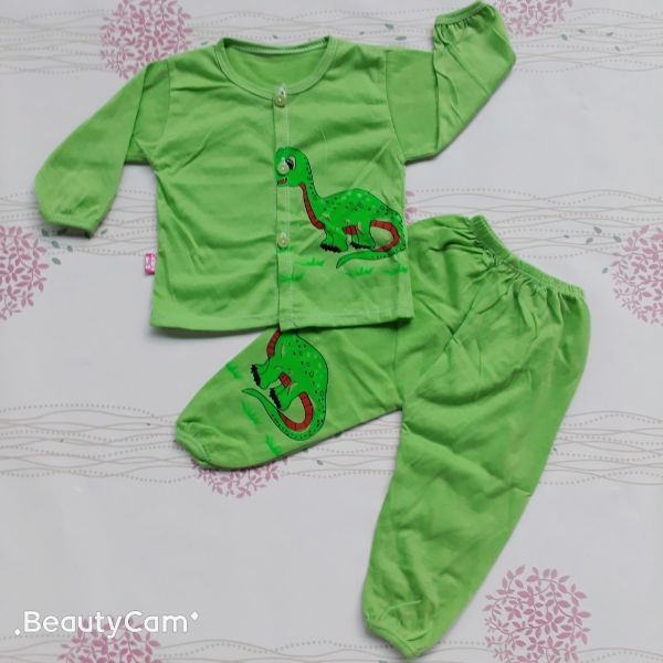 Combo 5 bộ dài tay cài khuy Bibo cho bé