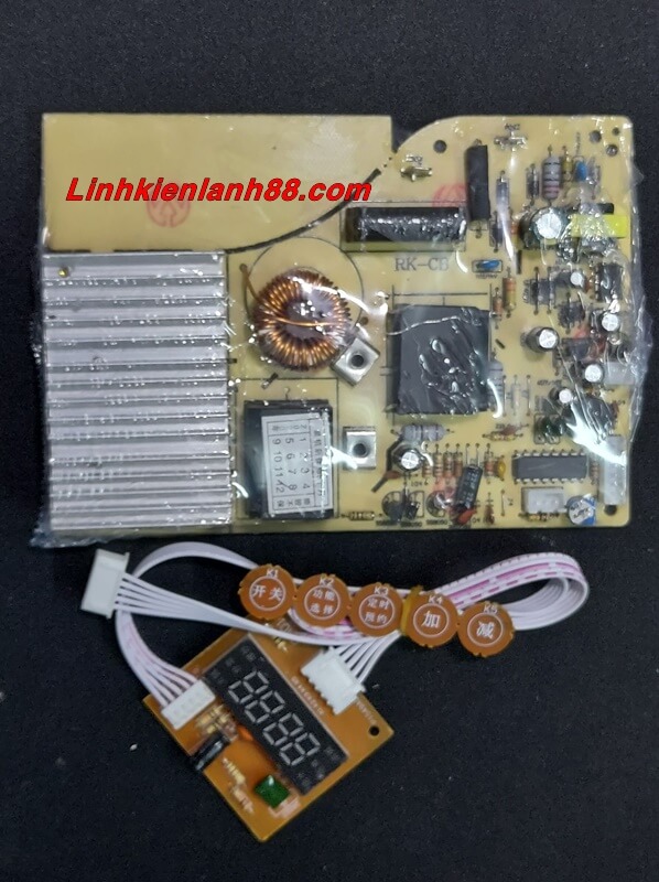 Bo mạch Bếp từ đa năng siêu mỏng phím cảm ứng 2100W ( chất lượng mạch tốt)