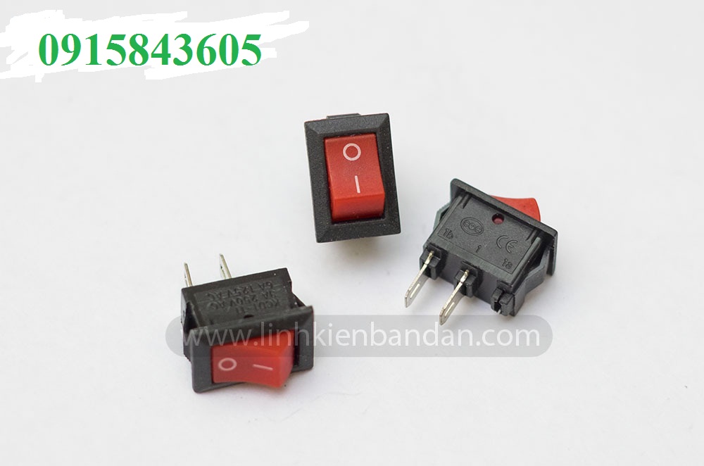 BỘ 3 CÔNG TẮC ON OFF MINI 2 CHÂN LOẠI TỐT