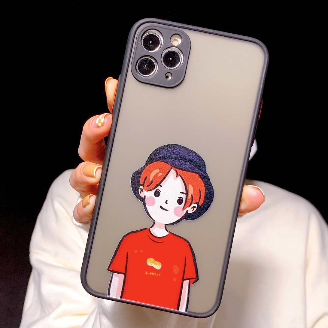 Ốp Lưng Nhám Chống Sock, Va Đập Bảo Vệ Camera Couple Cặp Đôi
