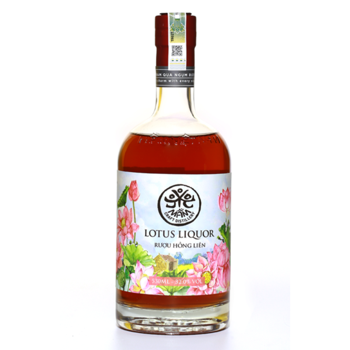 Nước Lên Men Sen Hồng - Mầm - Chai 530ml (nước lên men hồng liên)