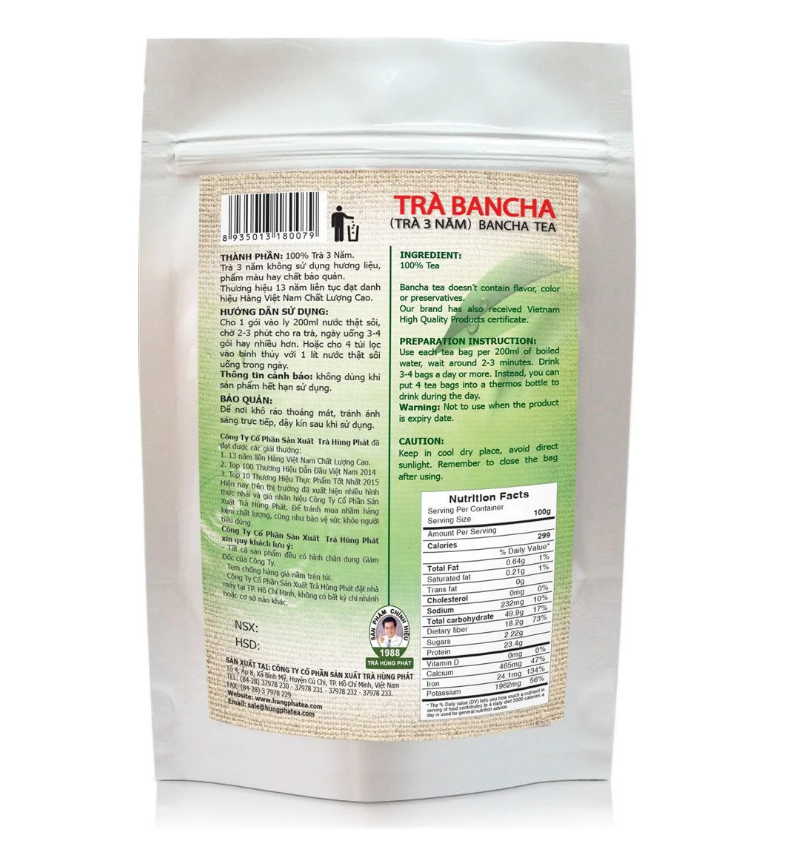 [TRÀ THẢO MỘC] Trà 3 Năm - Trà Hùng Phát
