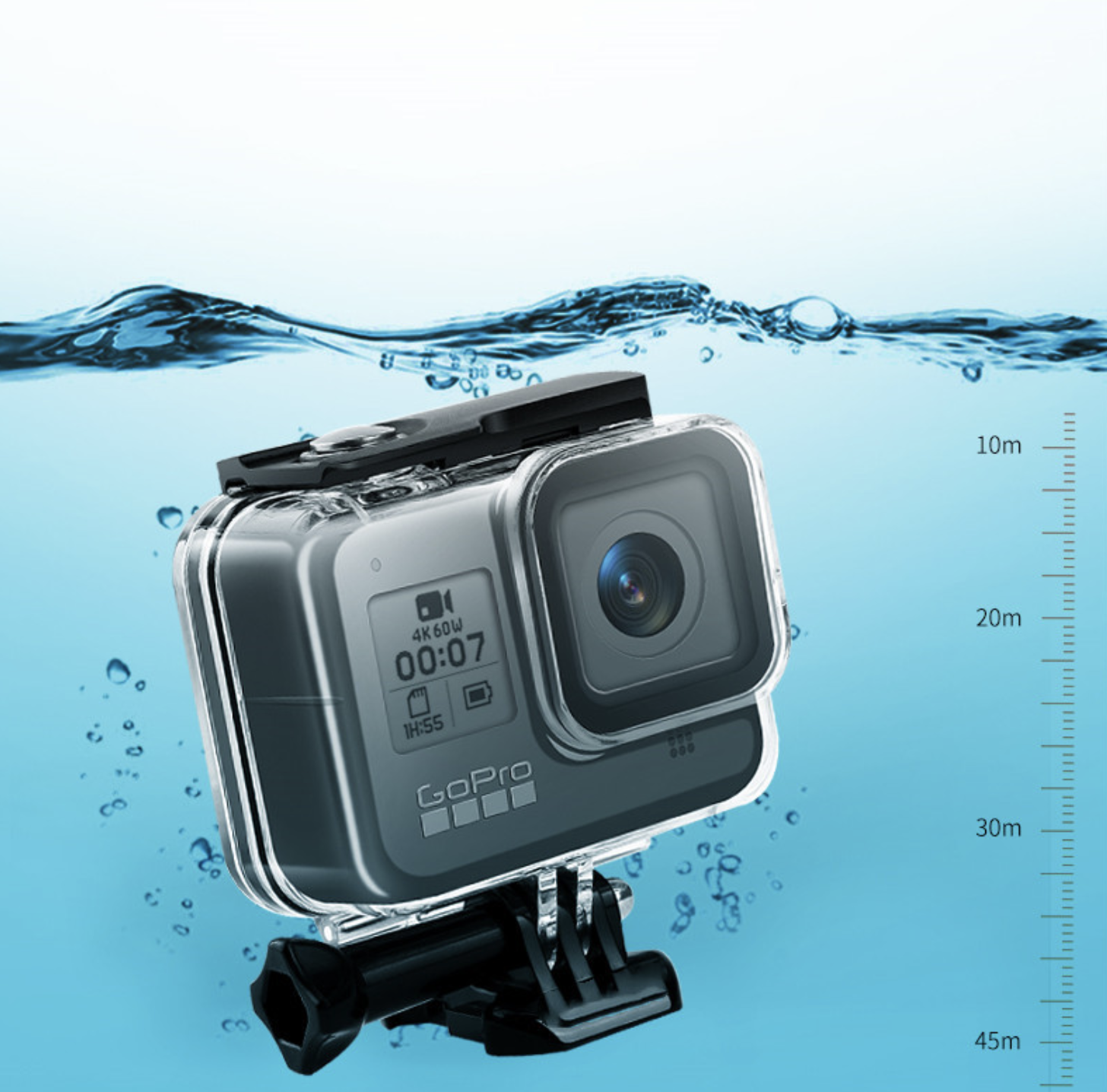 [NEW] Hộp case gopro 8 chống nước lên đến 30m