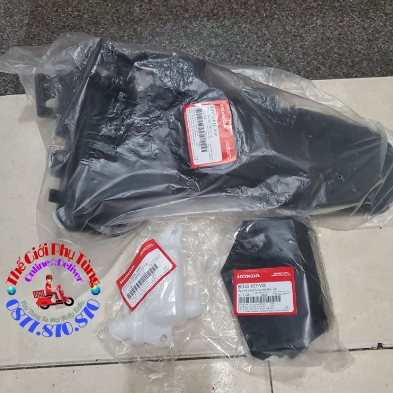 Combo bộ dè 3 món AB dùng chung Vario, Click Thái zin Honda