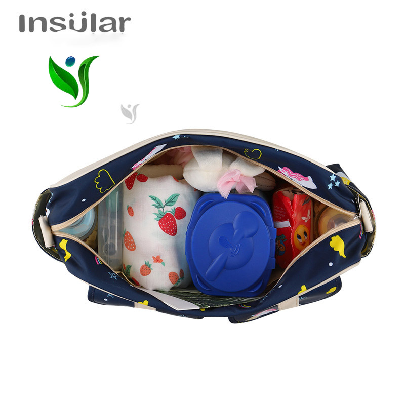 Túi Xách Bỉm Sữa Đa Năng Cao Cấp Cho Mẹ & Bé