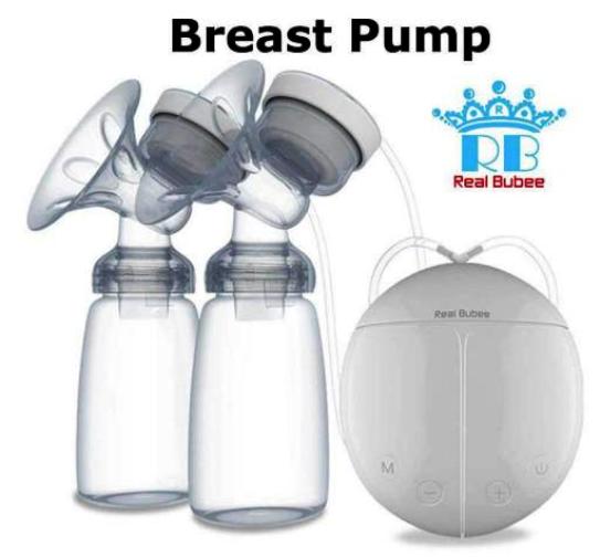 Máy hút sữa mẹ điện đôi real bubee u1520