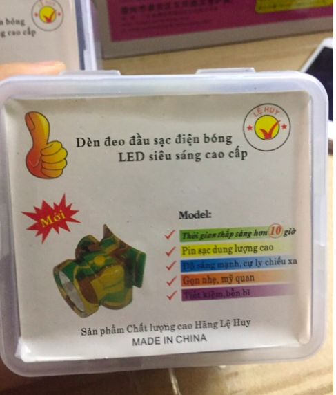 Đèn pin đội đầu siêu sáng A1