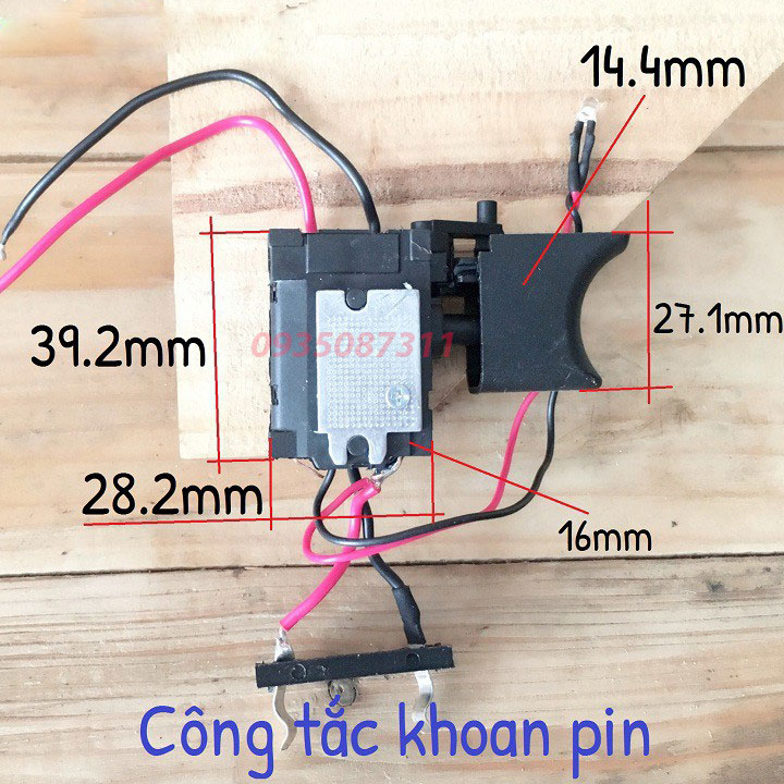 Công Tắc Máy Khoan.Cò Máy Khoan Pin 12V -  21V