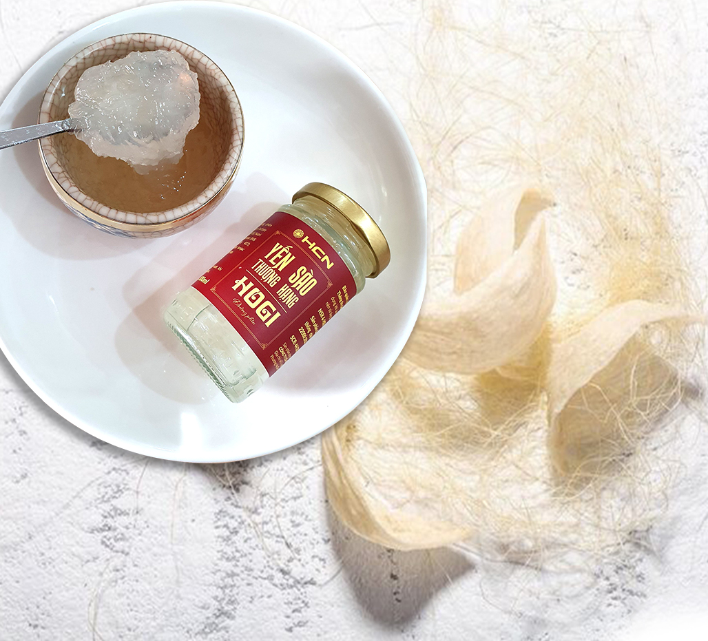 Yến Sào Thượng Hạng Hogi 42% Yến | Hộp x 6 hũ x 100ml