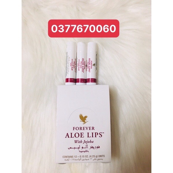 SON DƯỠNG MỒI(Date 2026) Forever Aloe Lips_022Flp