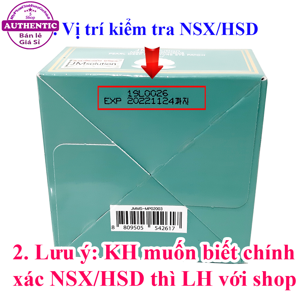 MẶT NẠ MẮT JM SOLUTION