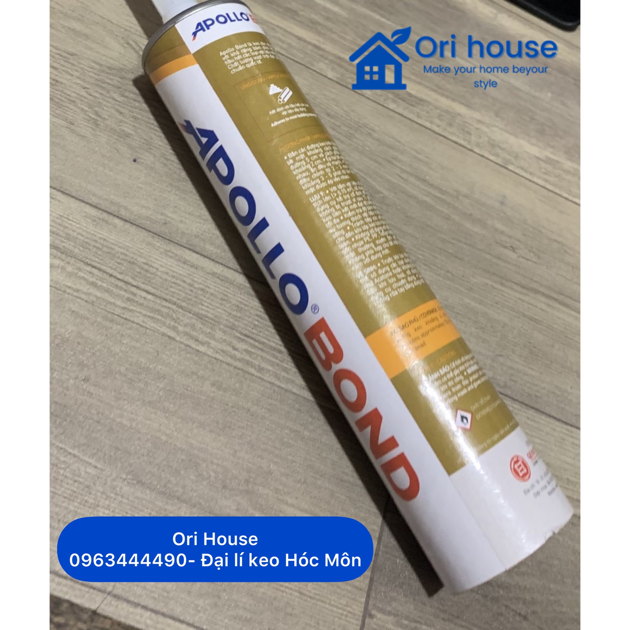 Keo Dán Đa Năng Apollo BOND ( dán alu, gỗ, gạch, bê tông, kim loại, gương...)