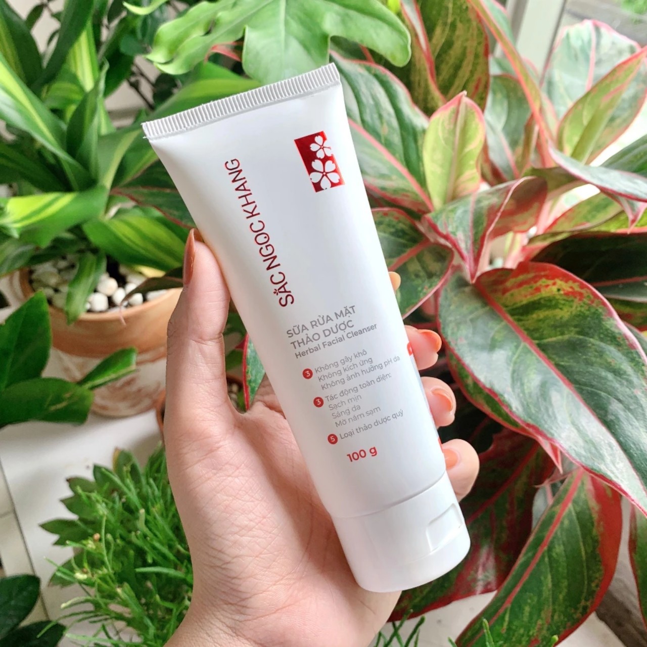 Sữa Rửa Mặt Sắc Ngọc Khang 100gr