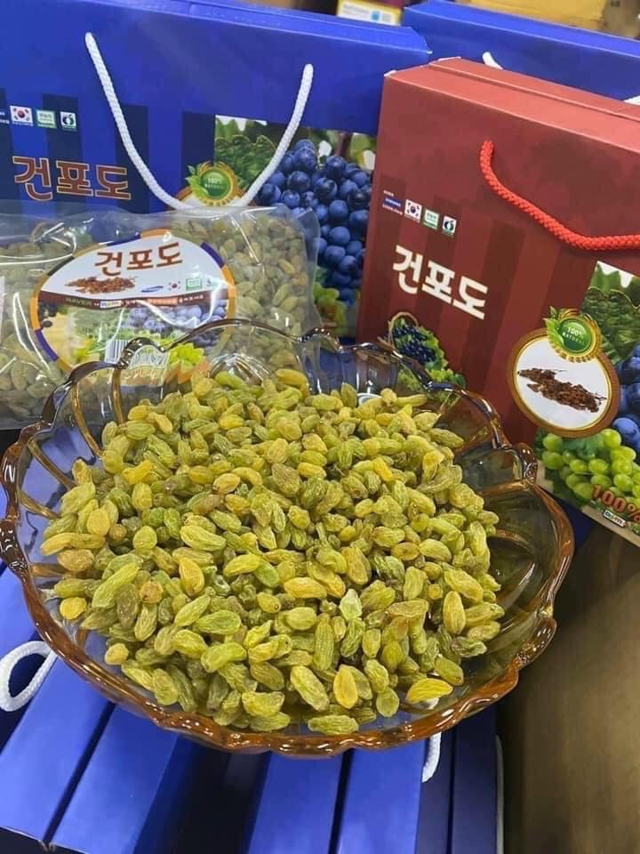Nho Khô Hàn Quốc 1KG (Thượng Hạng)