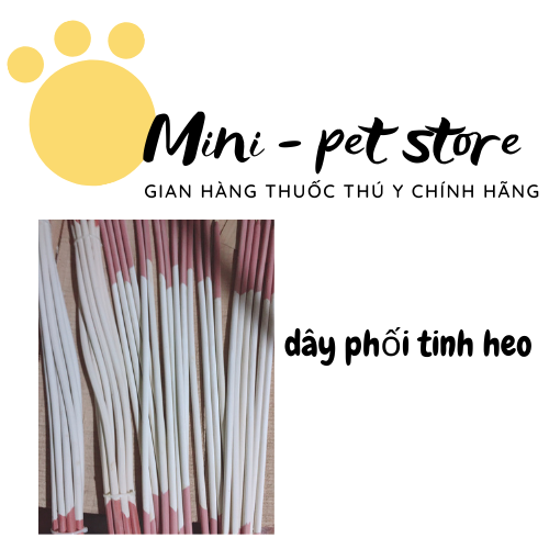 [ 2 DÂY THÚ Y] DÂY PHỐI TINH HEO - CAO SU