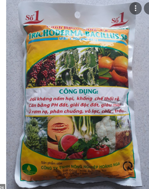 Chế Phẩm Trichoderma Bacilus - Cánh buồm vàng - Gói 1Kg